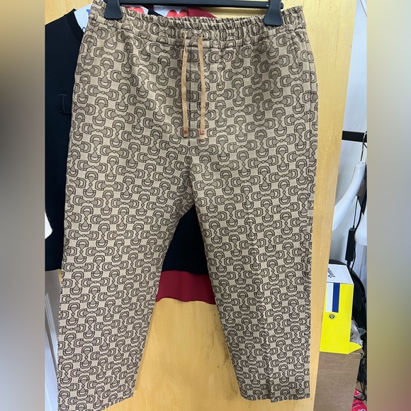 Gucci Other - Gucci Horsebit Jacquard Canvas Trackpants
